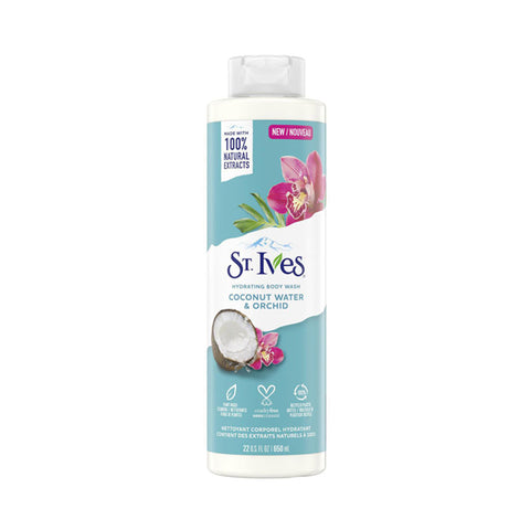 St. Ives Hydrating Body Wash Coconut Water And Orchid