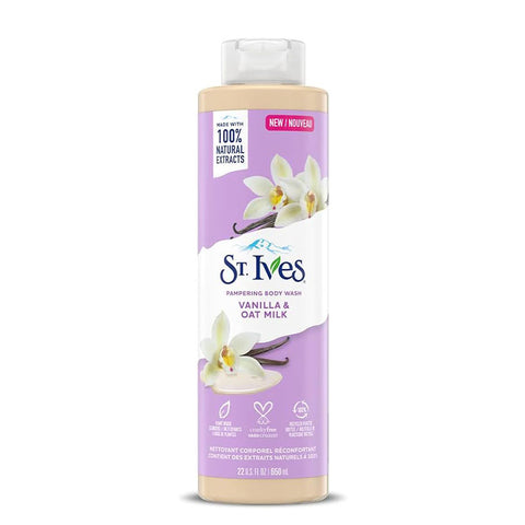 St. Ives Vanilla & Oat Milk Pampering Body Wash