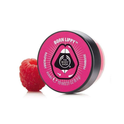 The Body Shop Born Lippy Pot Lip Balm – Raspberry