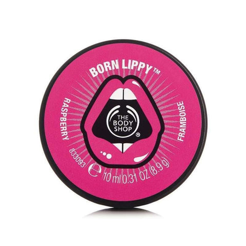 The Body Shop Born Lippy Pot Lip Balm – Raspberry