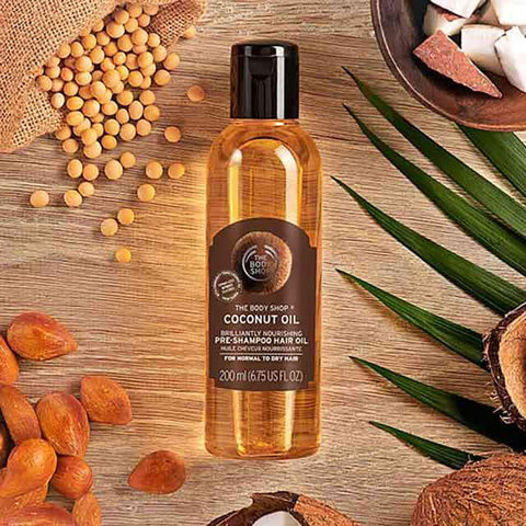 The Body Shop Coconut Oil Brilliantly Nourishing Pre-Shampoo Hair Oil