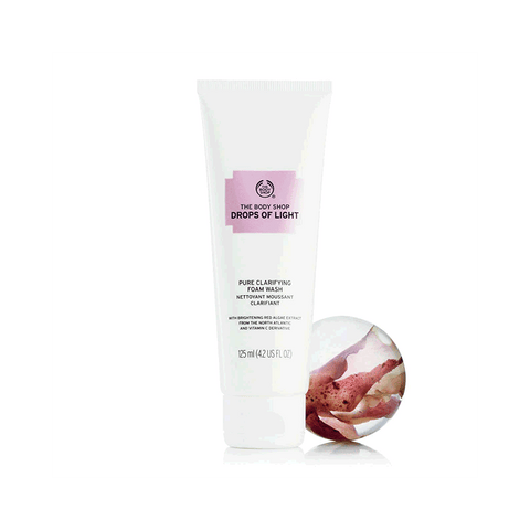 The Body Shop Drops Of Light Pure Clarifying Foam Wash