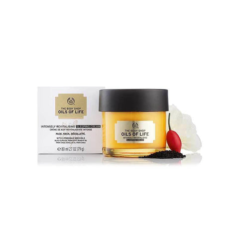 The Body Shop Oils Of Life Intensely Revitalising Sleeping Cream