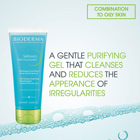 Bioderma Sebium Purifying cleansing and foaming gel