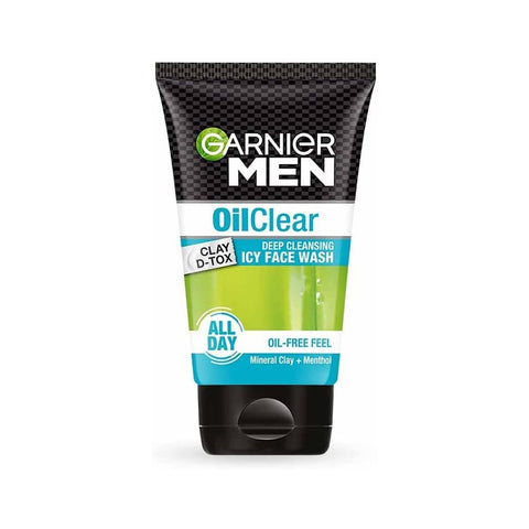 Garnier men [Oil clear] face wash 100gm (India)