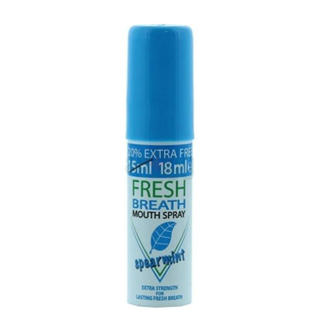 Fresh breath [Spearmint] mouth spray 18ml (England)