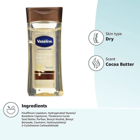 Vaseline Cocoa Radiant Body Oil