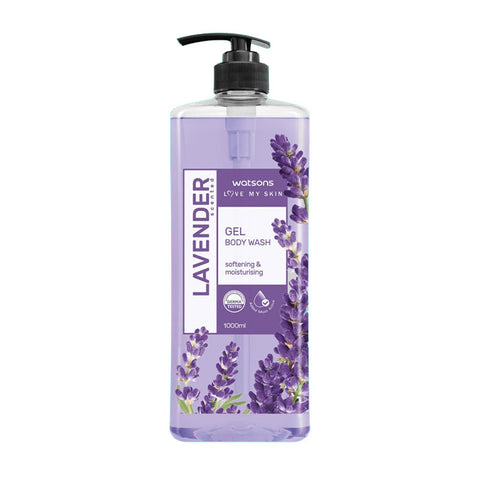 Watsons Lavender Softening & Moisturising Gel Body Wash