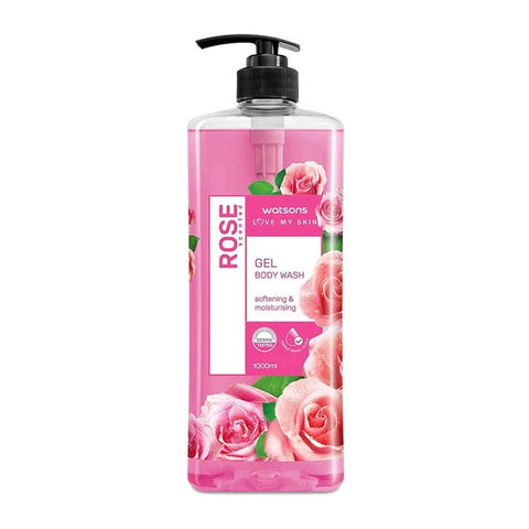 Watsons Rose Softening & Moisturising Gel Body Wash