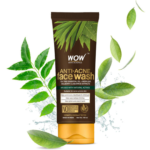 Wow Anti-Acne Face Wash – 100ml