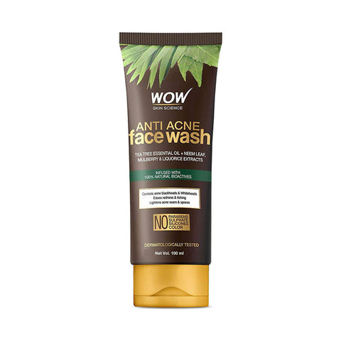 Wow Anti-Acne Face Wash – 100ml