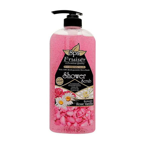 Fruiser Spa Rose Vanilla Shower Scrub