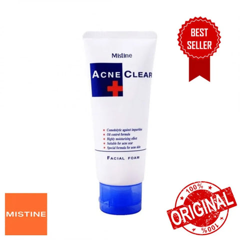 Mistine acne clear facial foam 85gm (Thailand)