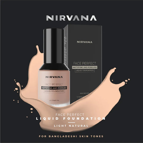 Nirvana Light Natural Liquid Foundation 30ml (P.R.C)