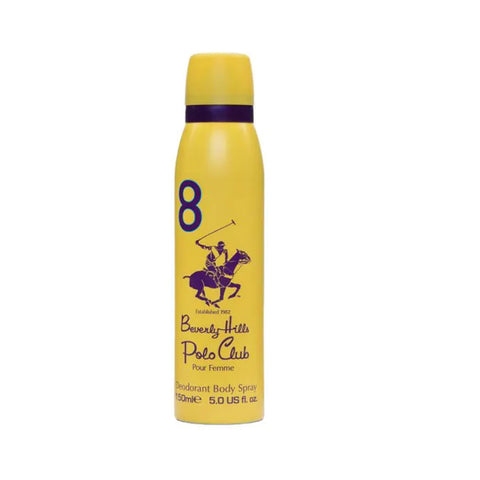 Polo club [Beverly hills 8] woman's body spray 150ml (Russia)