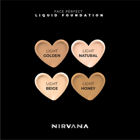 Nirvana Light Golden Liquid Foundation 30ml (P.R.C)