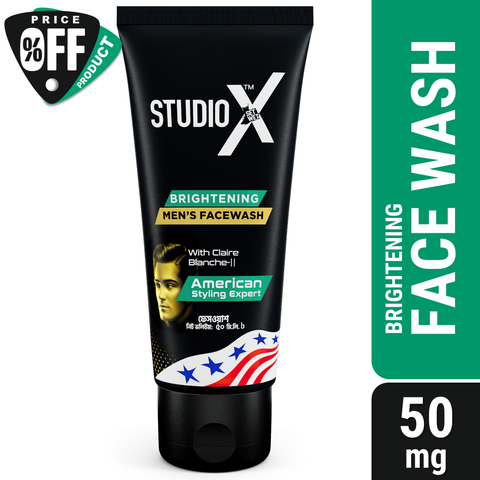 Studio X [Brightening] men's face wash 50ml