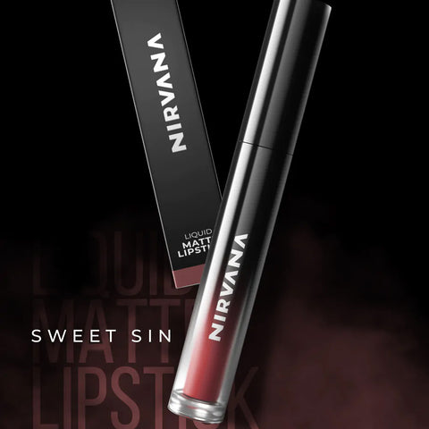 Nirvana Sweet Sin Liquid Matte Lipstick 5ml (P.R.C)