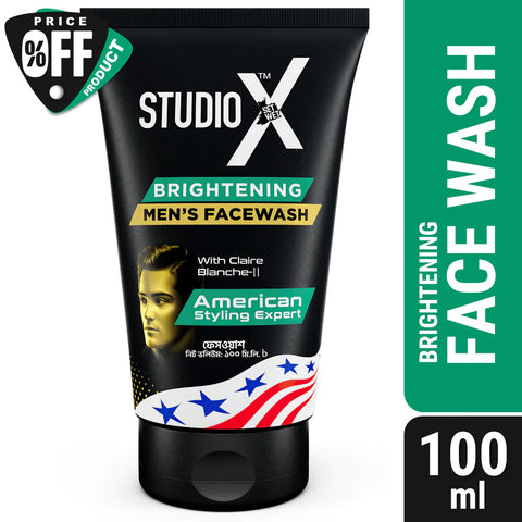 Studio X [Brightening] men's face wash 100ml