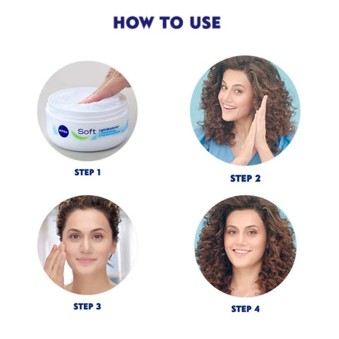 Nivea soft moisturising cream 100ml (spain)