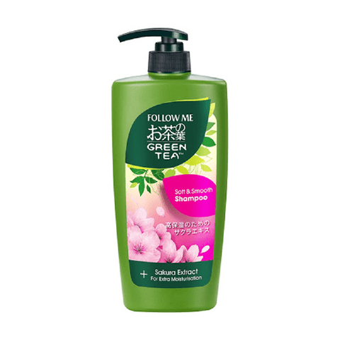 Follow Me Green Tea Shampoo 650ml Soft & Smooth