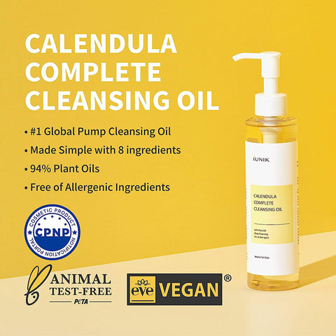 iunik Calendula Complete Cleansing Oil