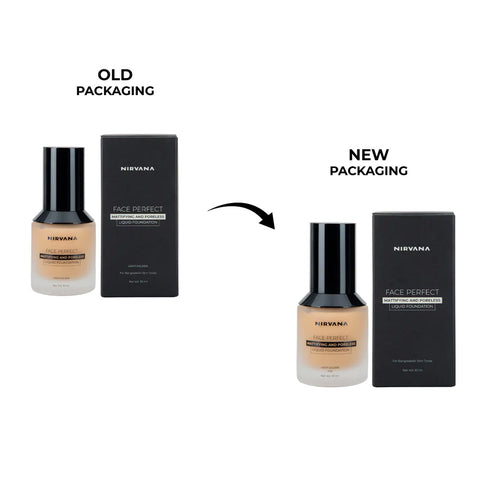 Nirvana Light Golden Liquid Foundation 30ml (P.R.C)