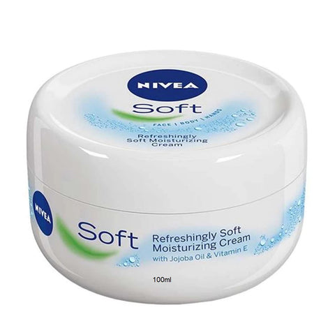 Nivea soft moisturising cream 100ml (spain)