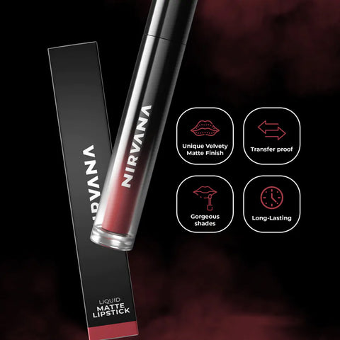 Nirvana Infatuated Liquid Matte Lipstick 5ml (P.R.C)