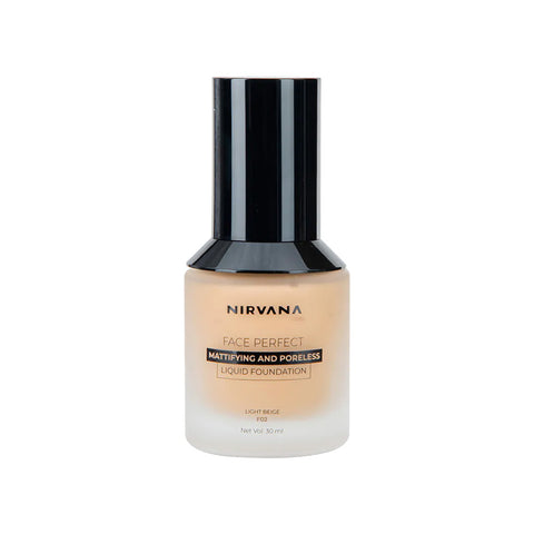 Nirvana Light Beige Liquid Foundation 30ml (P.R.C)