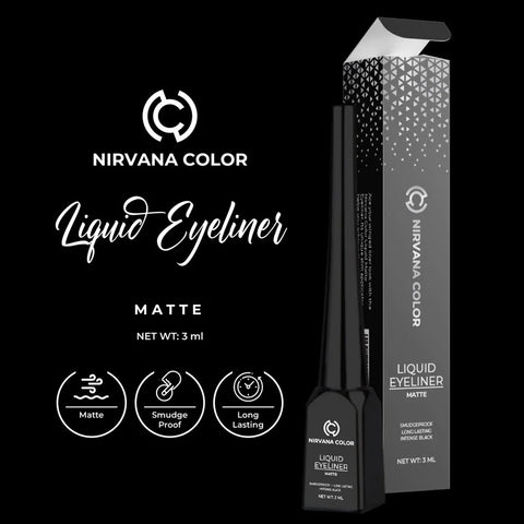 Nirvana Liquid Matte Eyeliner 3ml (P.R.C)