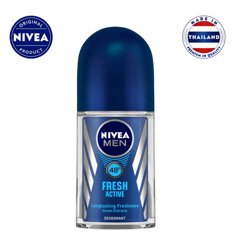 Nivea men fresh active roll on 50ml (Thailand)