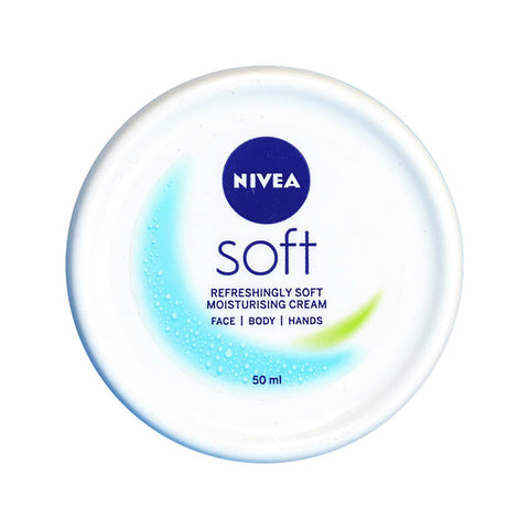 Nivea soft moisturising cream 100ml (spain)