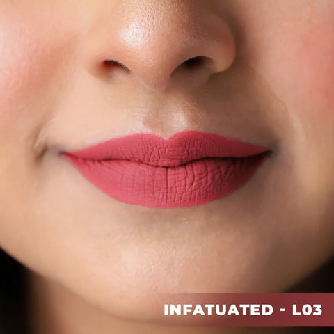 Nirvana Infatuated Liquid Matte Lipstick 5ml (P.R.C)