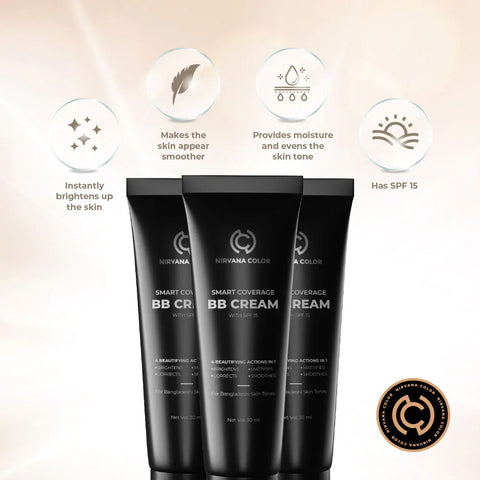 Nirvana Medium BB Cream 30ml (P.R.C)